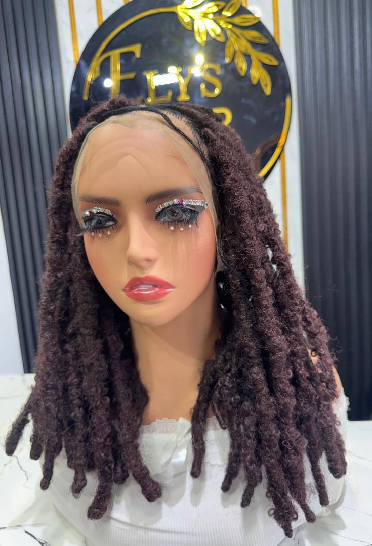 Glueless Natural Locs color 33